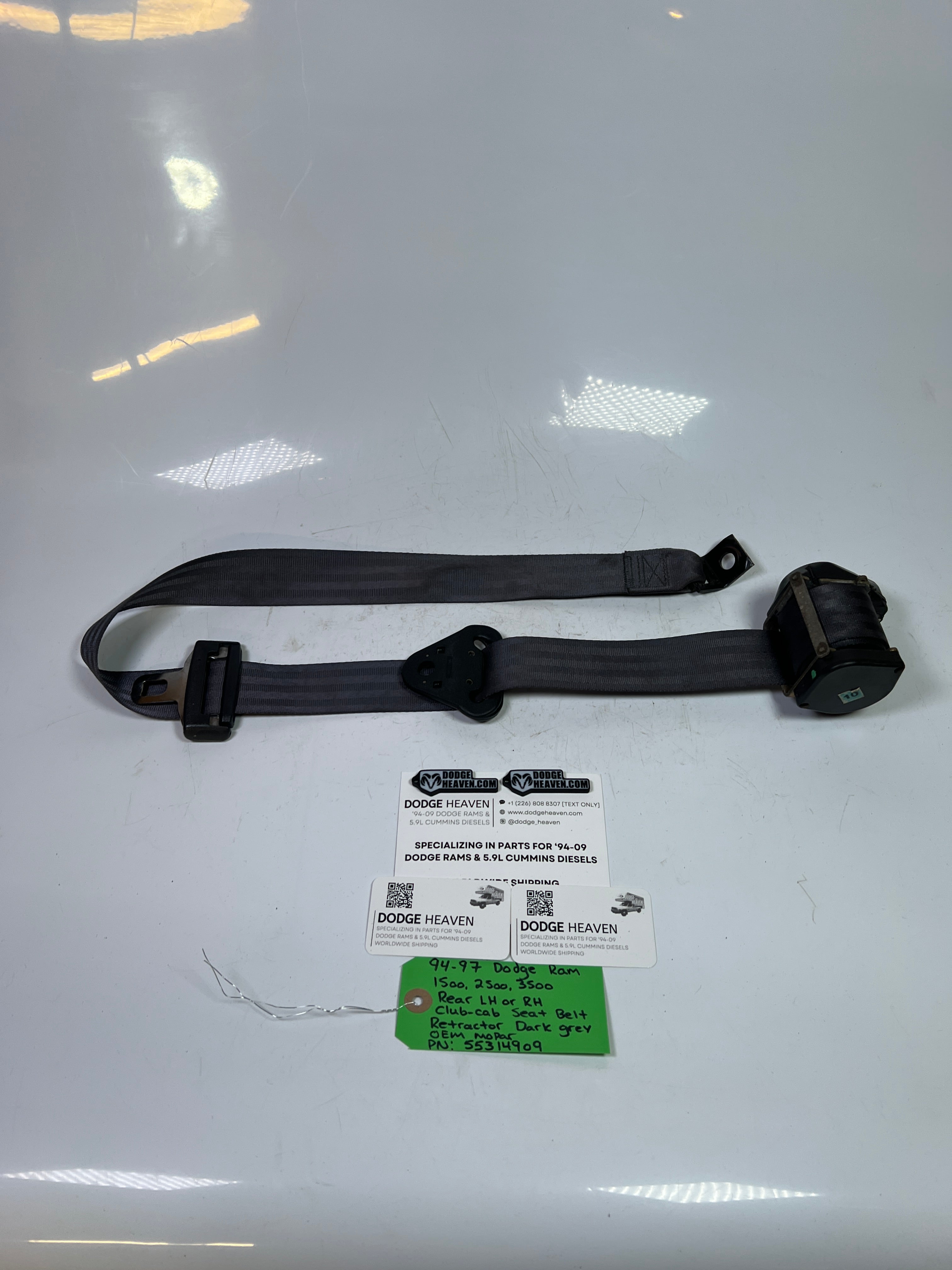 1994-1997 Dodge Ram Rear RH or LH Club Cab Seat Belt Retractor