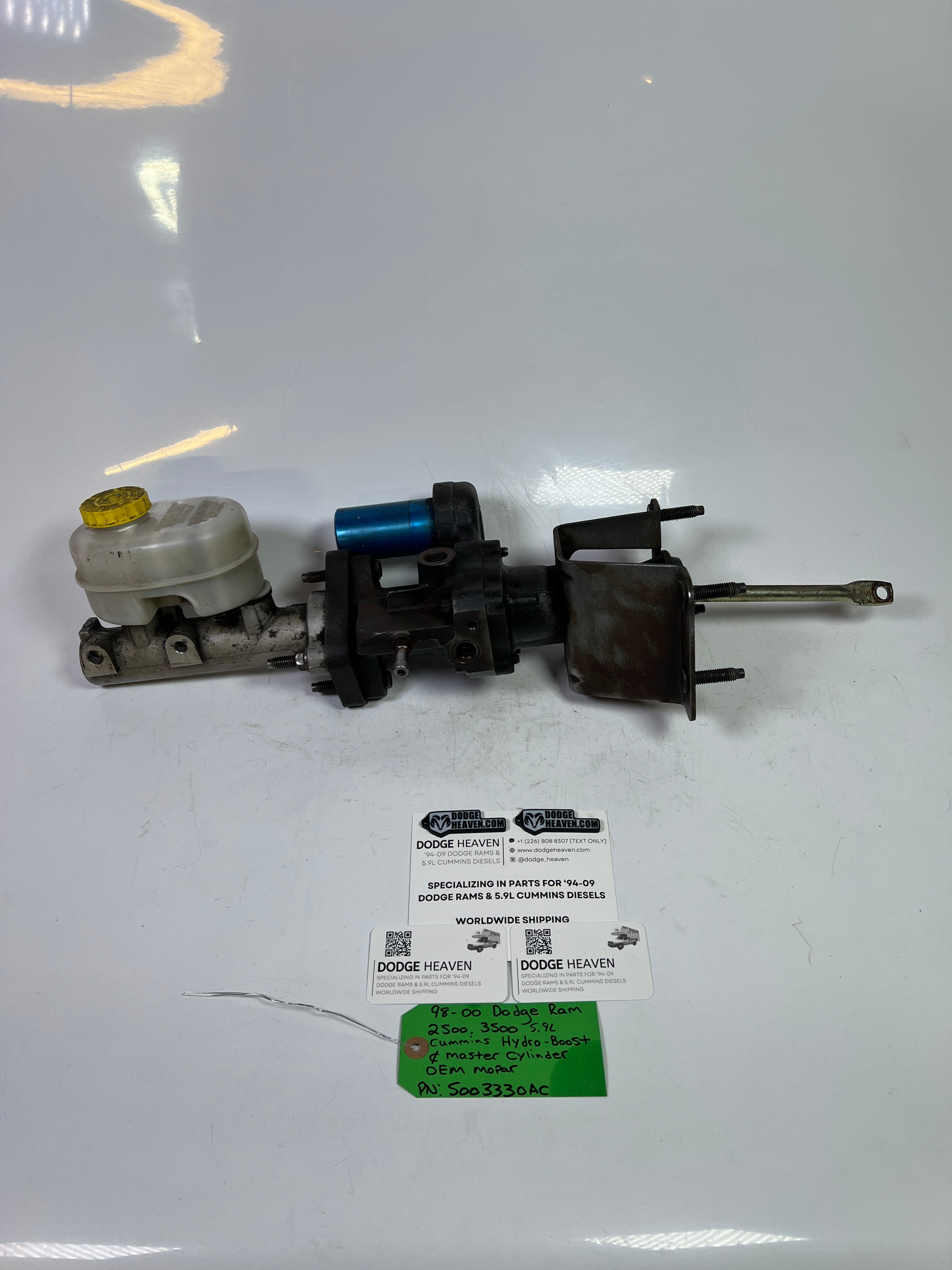 1998-2000 Dodge Ram 2500 3500 Cummins Hydro Boost & Master Cylinder