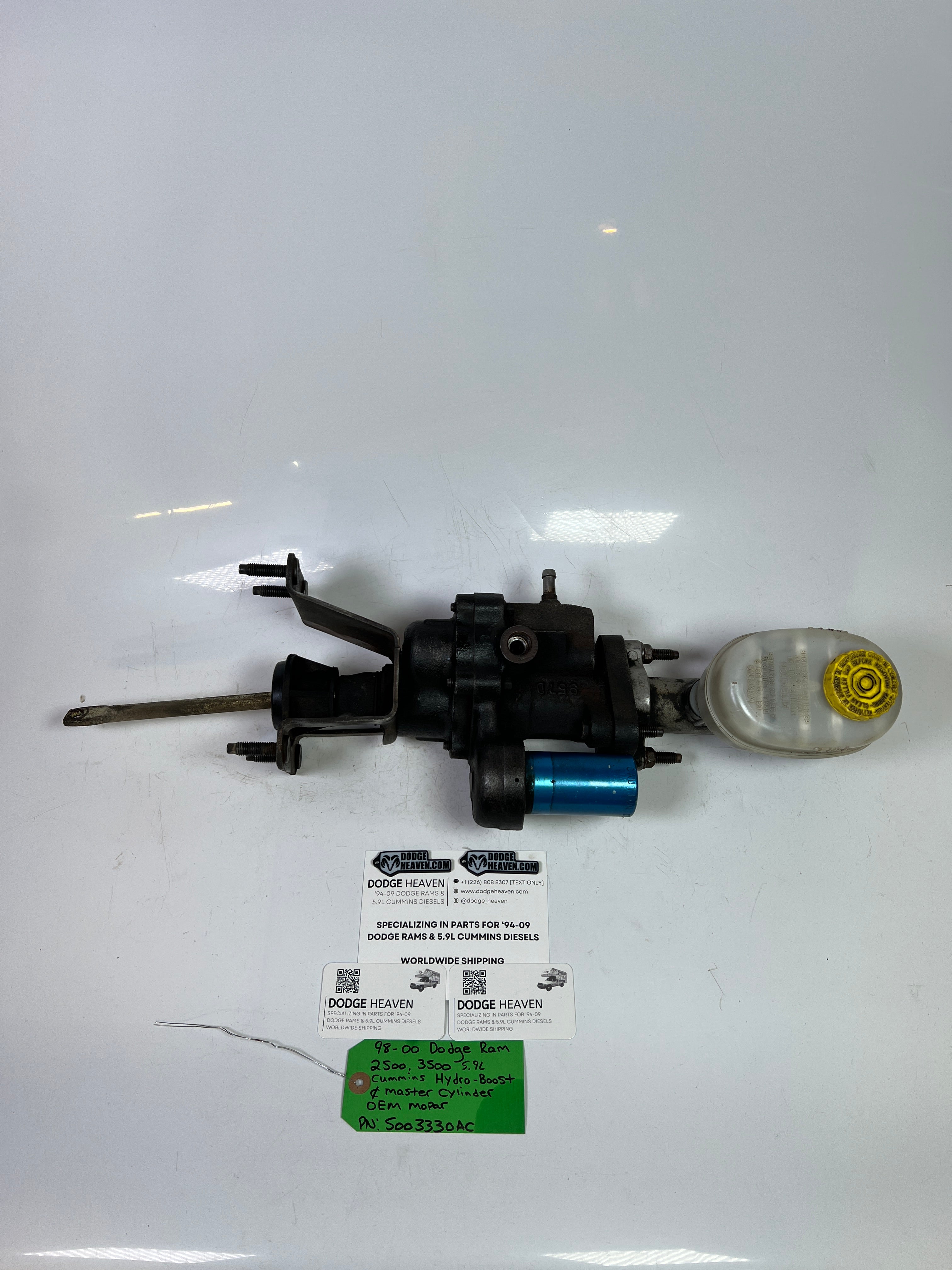 1998-2000 Dodge Ram 2500 3500 Cummins Hydro Boost & Master Cylinder