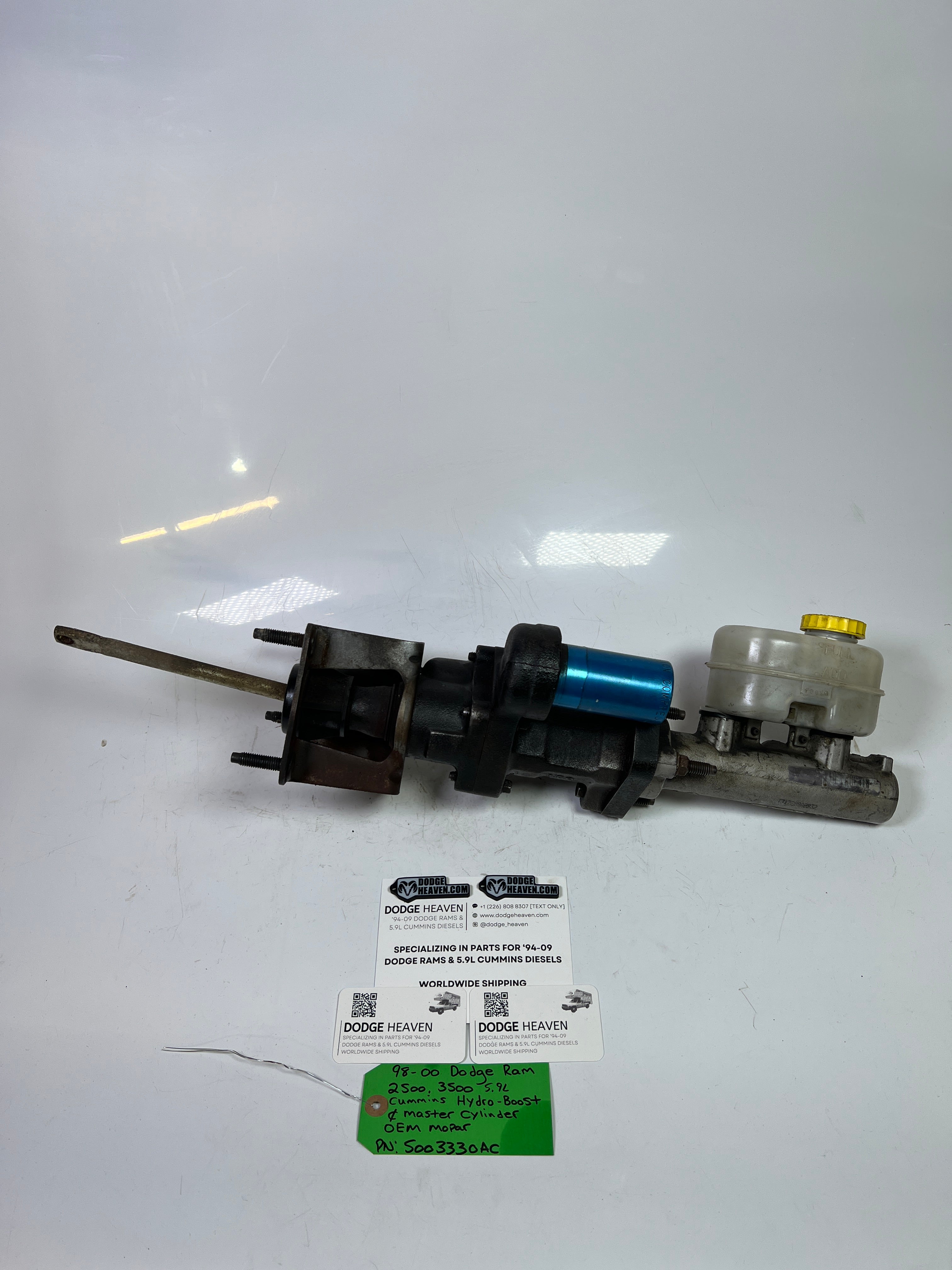 1998-2000 Dodge Ram 2500 3500 Cummins Hydro Boost & Master Cylinder