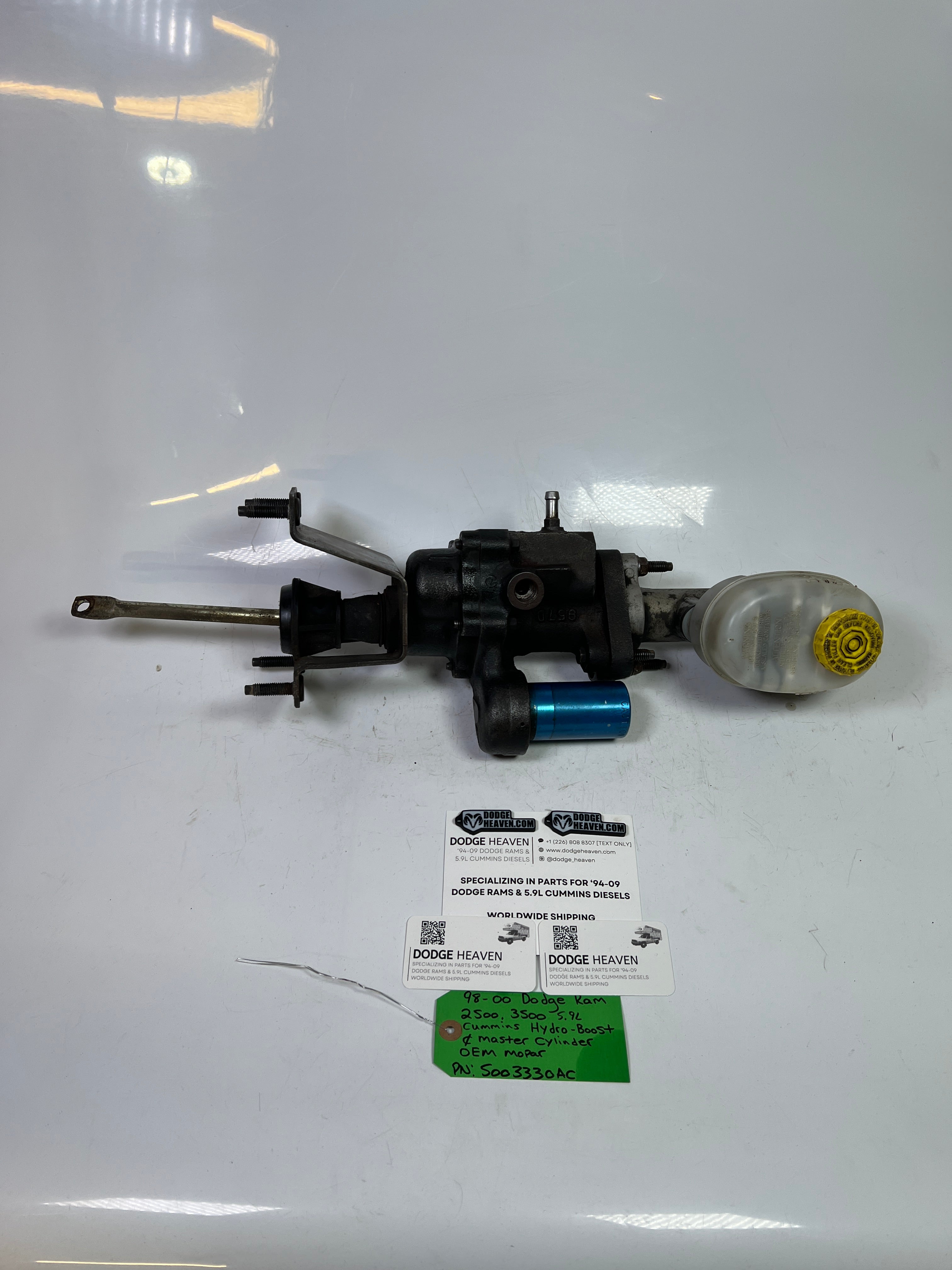 1998-2000 Dodge Ram 2500 3500 Cummins Hydro Boost & Master Cylinder