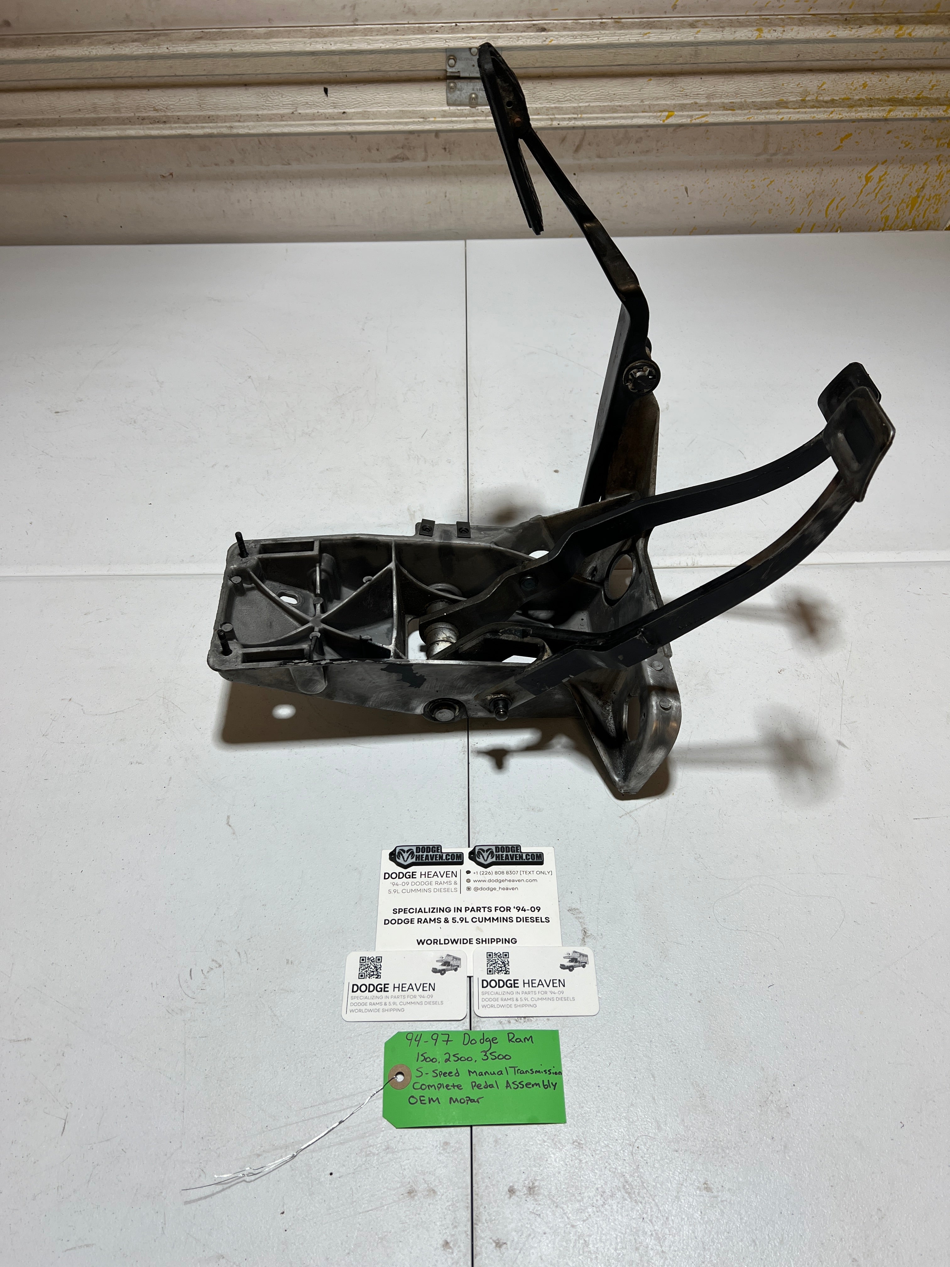 1994-1997 Dodge Ram 1500 2500 3500 Manual Transmission Clutch Pedal Assembly